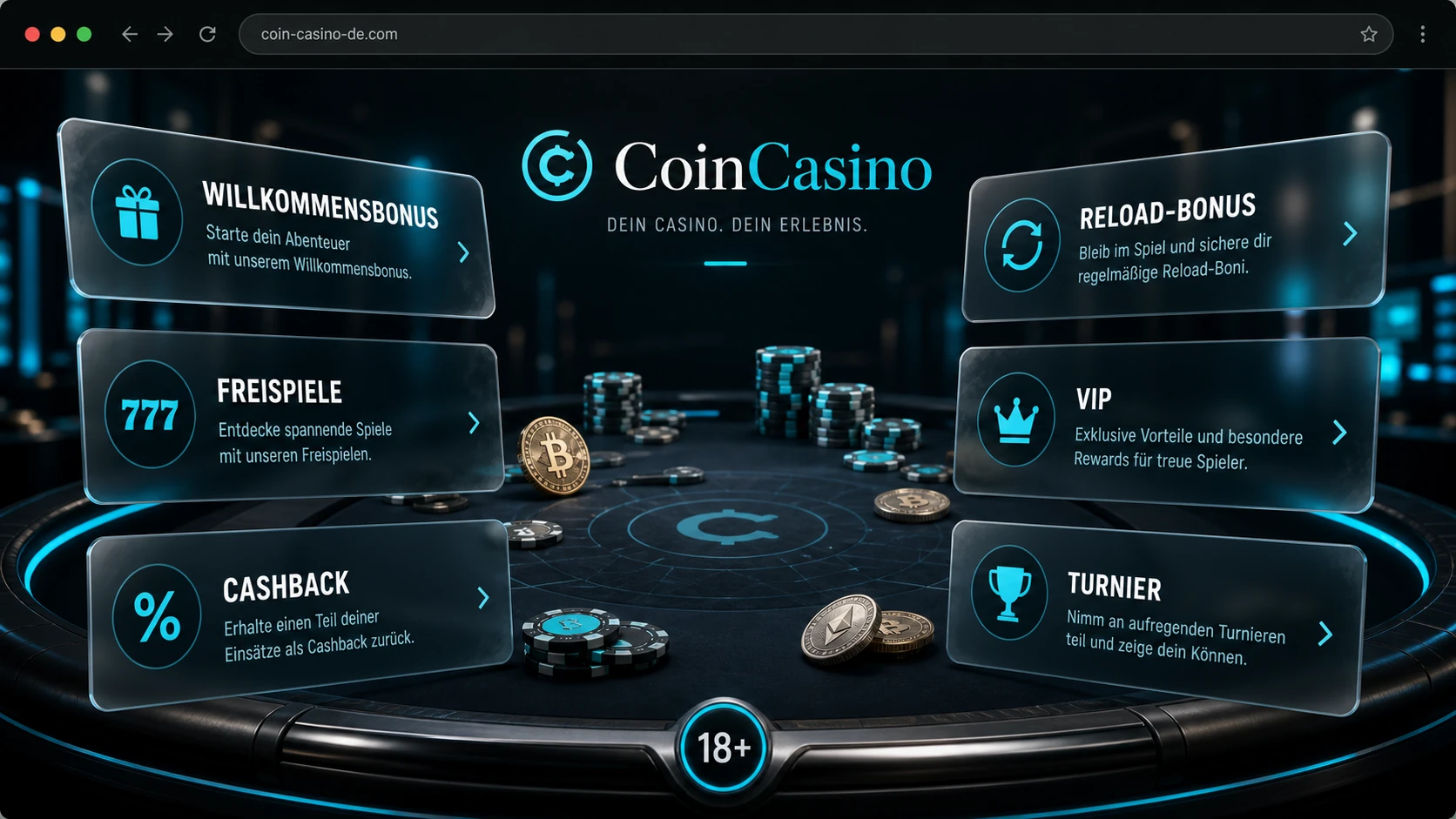 Welche Bonusangebote gibt es bei CoinCasino?